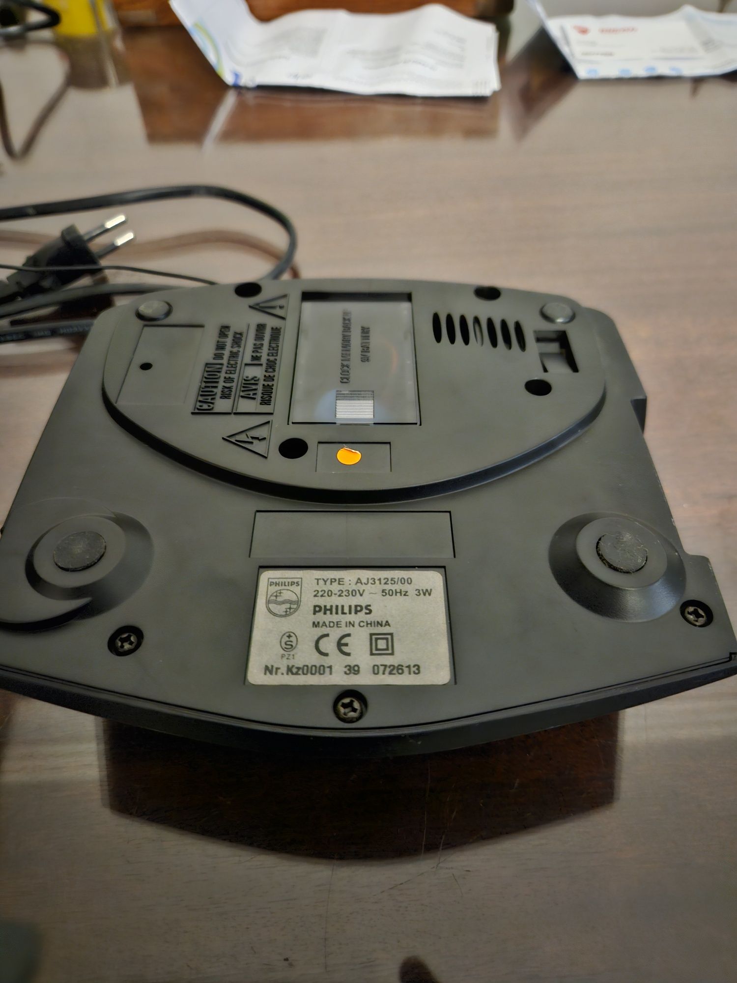 Rádio despertador Philips