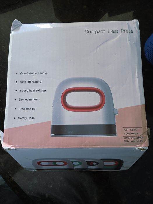 Ferro de viagem novo