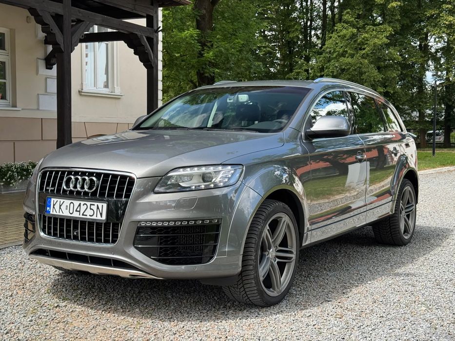 Audi Q7 Salon Polska. Bezwypadkowy. Bose. Webasto. Hak. Stan idealny.