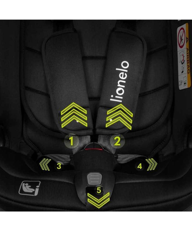 Fotelik Samochodowy Lionelo Bastian RWF I-Size Obracany 360°, Isofix