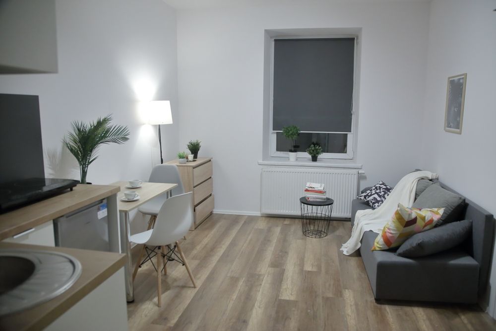 Kawalerka 20 mkw z ogródkiem Pabianice Żeromskiego, blisko S8