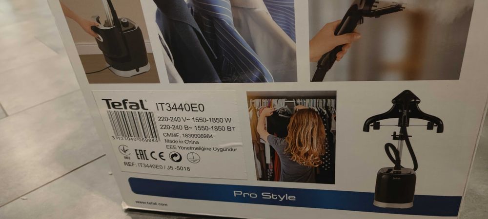 Parownica tefal nowa IT3440