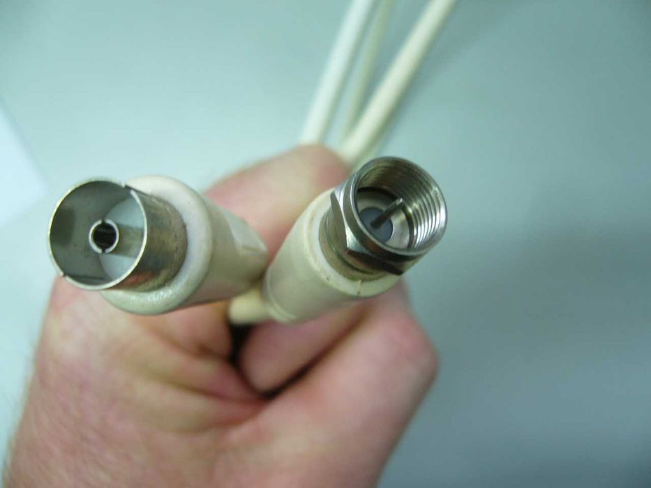 Kabel antenowy wtyk F - gniazdo antenowe 2,0 m