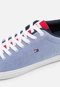 Oryginalne Tommy Hilfiger buty trampki tenisówki błękitne 44 OKAZJA !