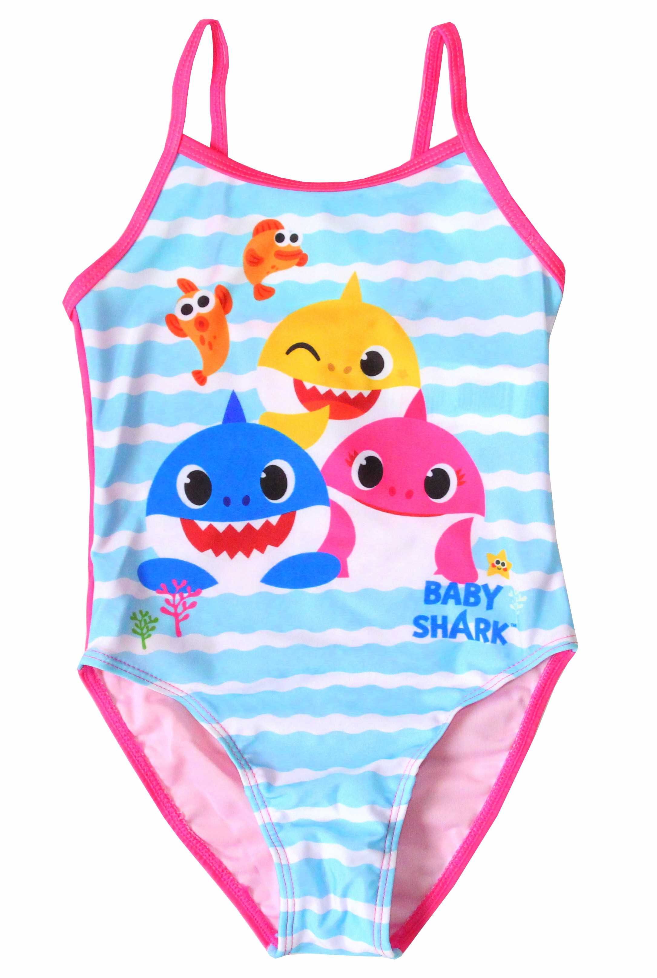 BABY SHARK strój kąpielowy kostium 1-cz 92/98