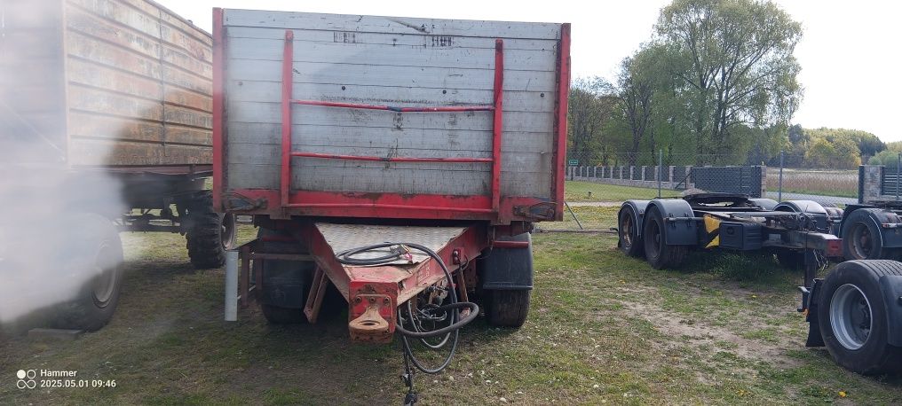 Przyczepa NOPA 18.3t tridem wywrotka 3 strona KELBERG tandem