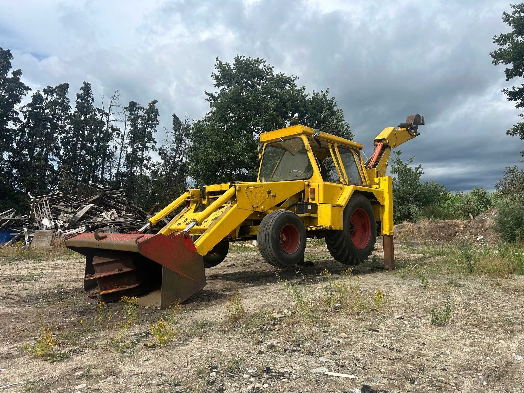 Koparko-ładowarka JCB 3C (jak ostrówek) - Sprowadzona z Belgii