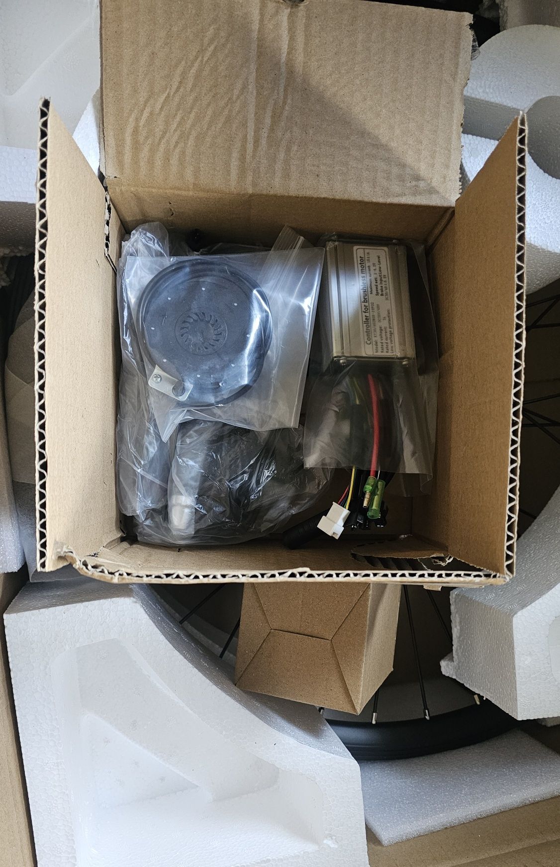 Zestaw do konwersji roweru 26" MXUS  z bateria 48v
