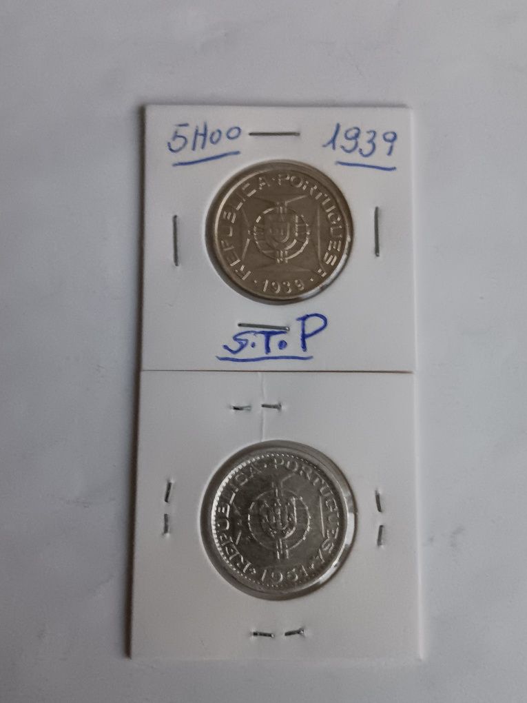 Moedas de S.Tomé e Príncipe