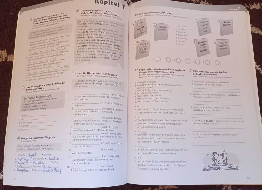 Podręcznik + zeszyt ćwiczeń alles klar język niemiecki klasa 2