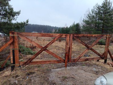 Ogrodzenie tymczasowe siatka leśna kantówki 8x5 8x8 h250płot