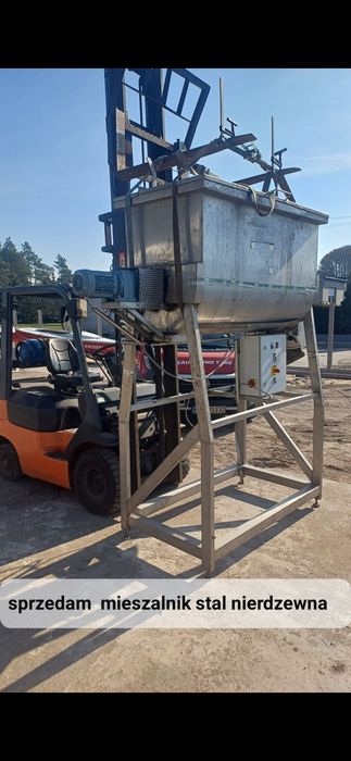 Mieszalnik do przemysłu spożywczego. Stal nierdzewna