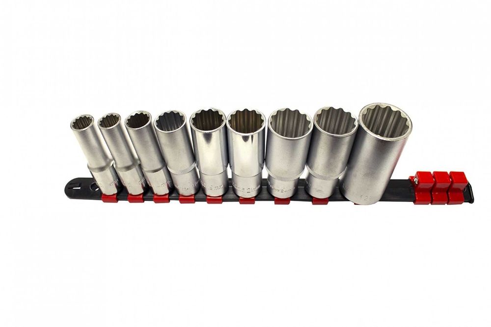 Régua Chaves Caixa 1/2" Bihexagonal Longa
9 Peças