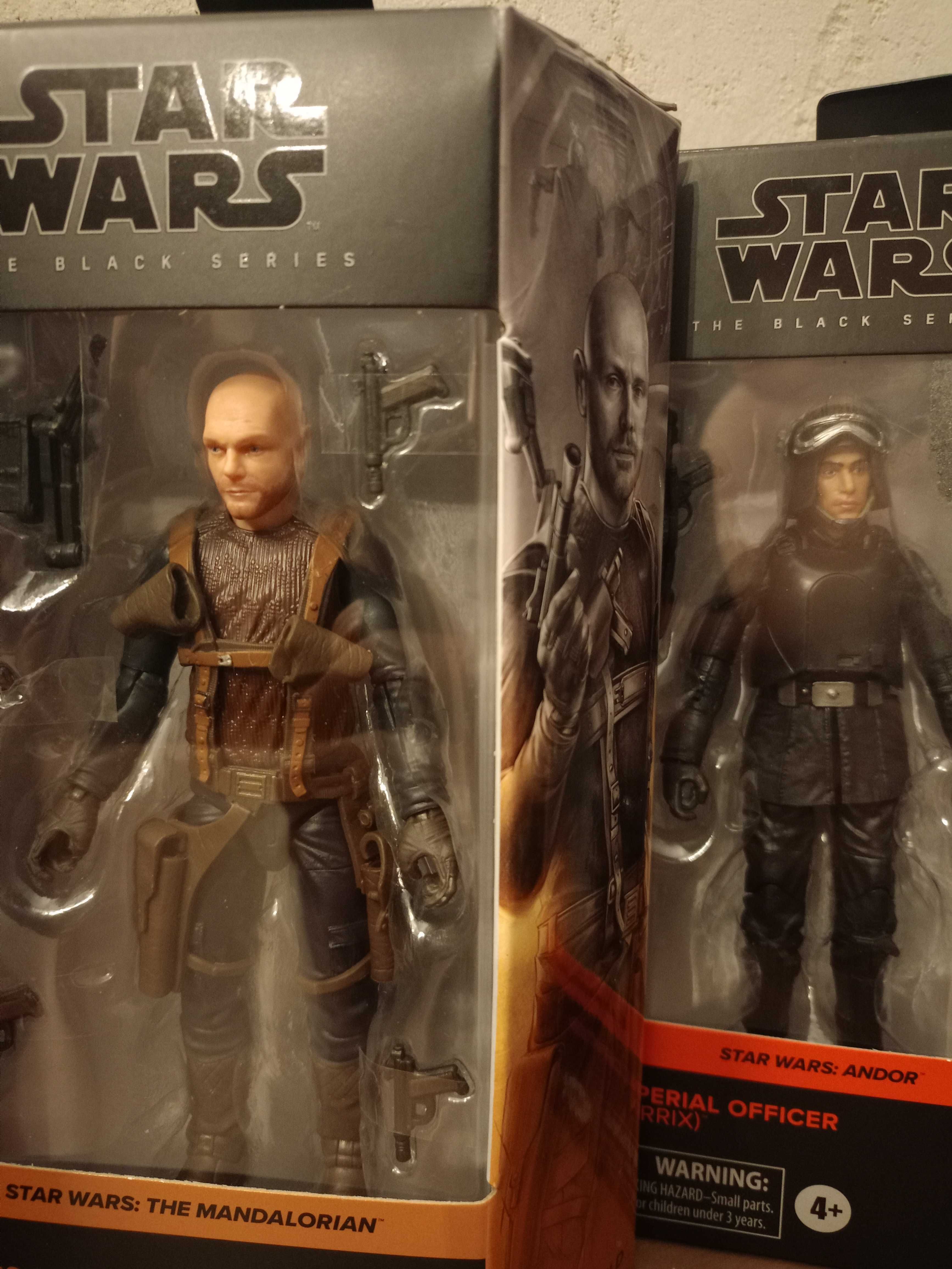 Hasbro Star Wars Black Series figurki Luke Skywalker Han Solo Trooper