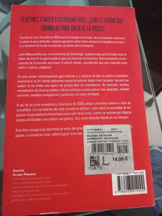 Keynes vs Hayek - el choque que definió la economia moderna