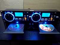 Odtwarzacz cd mp3  usb sd podwójny dwa kanały