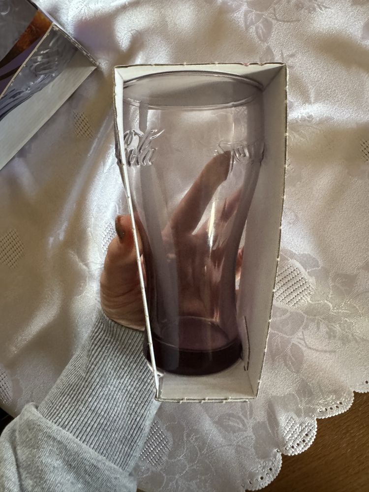 Szklanka kolekcjonerska McDonald’s coca cola 2015