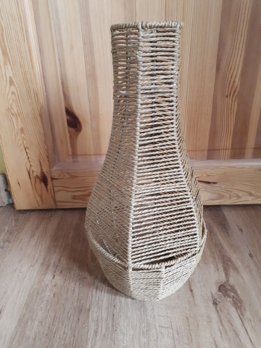 Lampa boho rattan