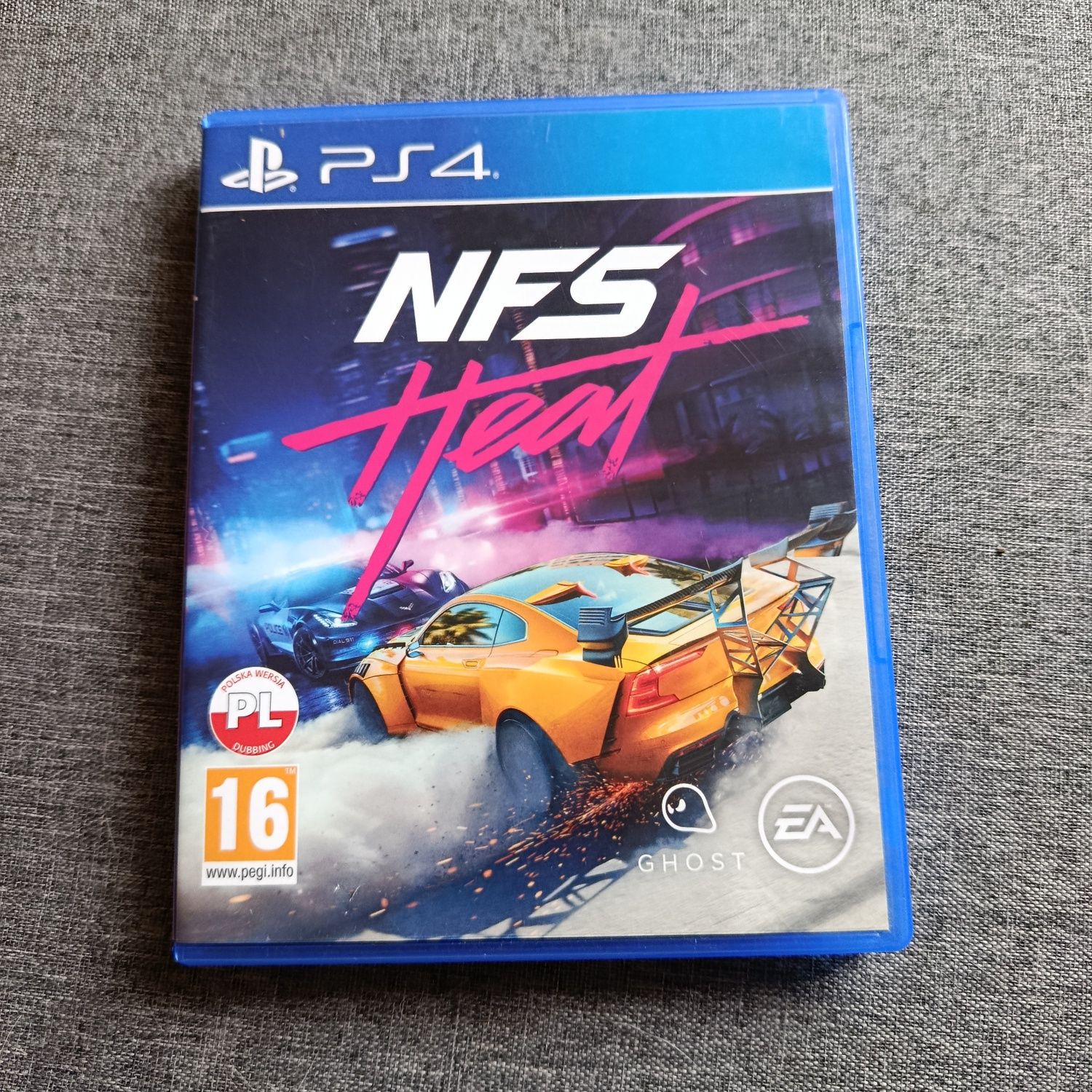 Need for speed heat PS4 wersja PL dubbing