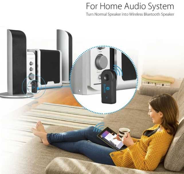 Recetor Bluetooth 5.0 2 em 1