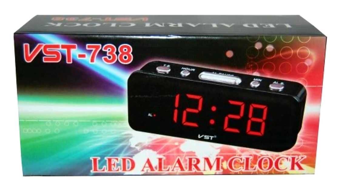 Zegar elektroniczny cyfrowy LED
