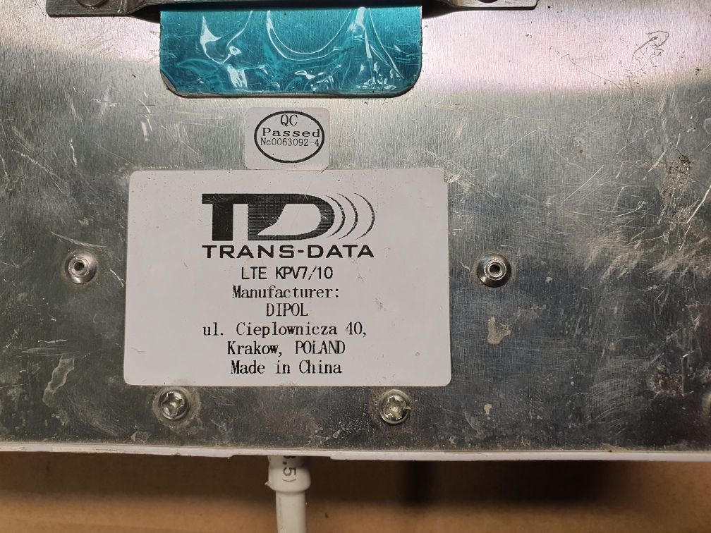 Antena Trans Data LTE do zwiększenia zasięgu telefonu, internetu