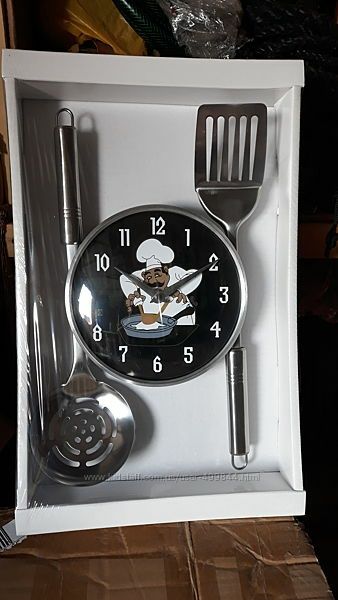Настенные часы на кухню Повар Годинник настінний для кухні