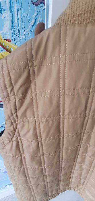 Bezrękawnik Reserved  128, kolor musztardowy