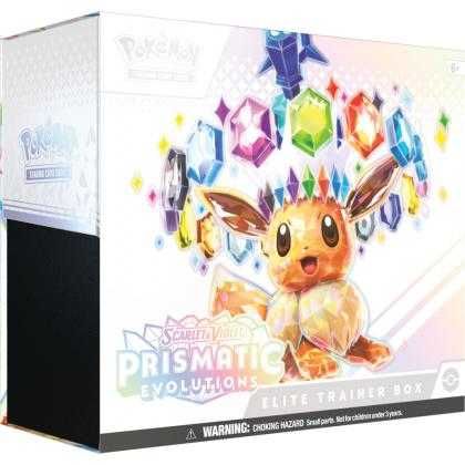 Pokémon TCG Scarlet & Violet Prismatic Evolutions Elite Trainer Box