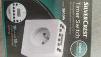 Nowy Zegar sterujący cyfrowy Timer switch, Silvercrest