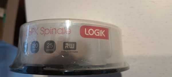 Płyty Logick Dvd+Rw 4.7Gb 4X 25Pk Spindle 4,7 Gb 25