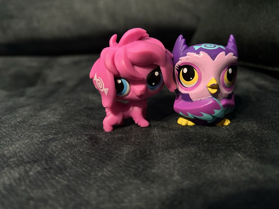 Spwa cukierek limitowana i pies piesek figurka Littlest Pet Shop