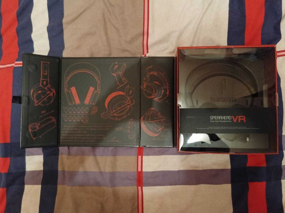 Навушники 1More Spearhead VR Over-Ear Mic Black