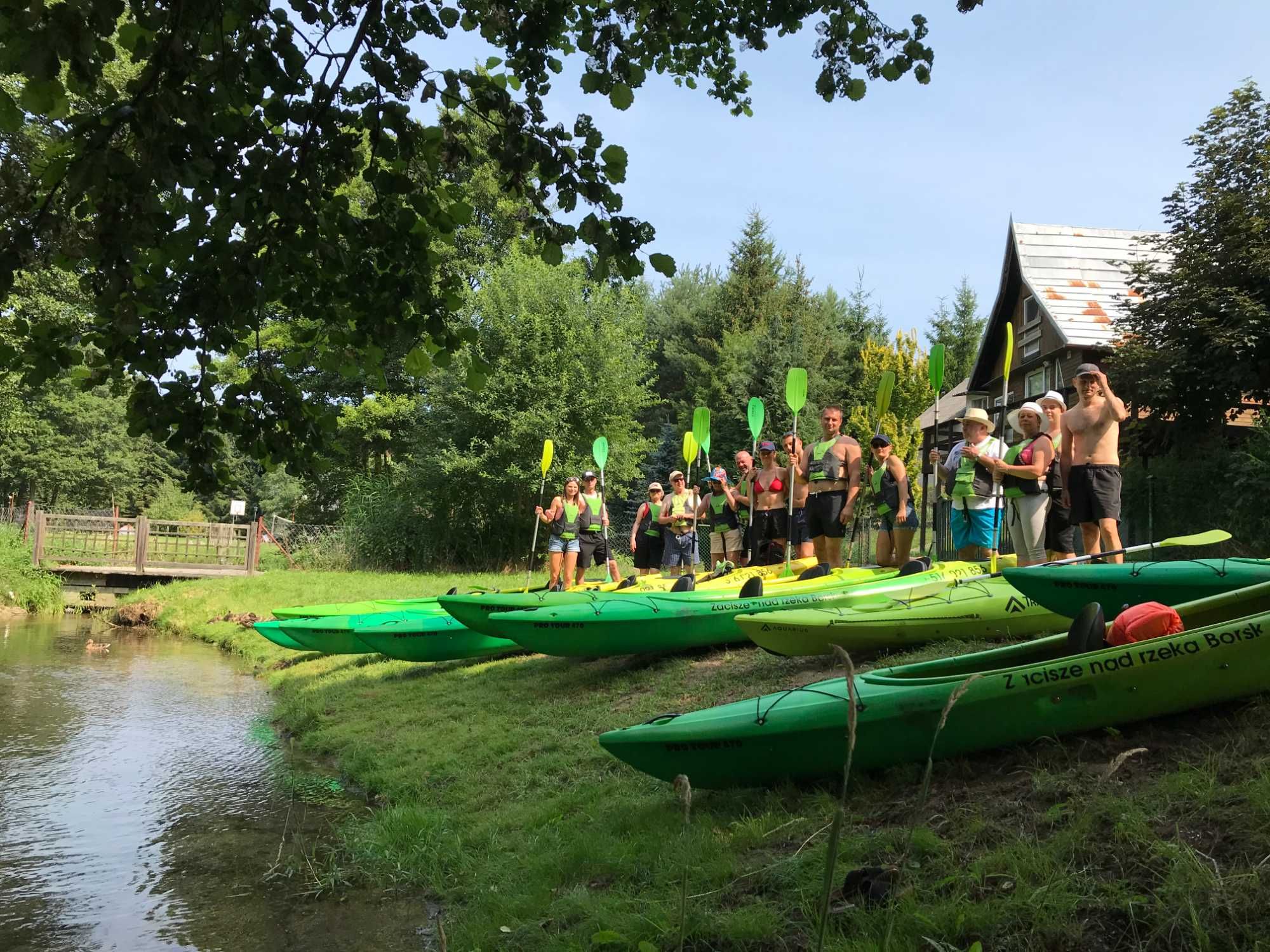 Kajaki Borsk Kaszuby, spływy kajakowe rzeka Wda