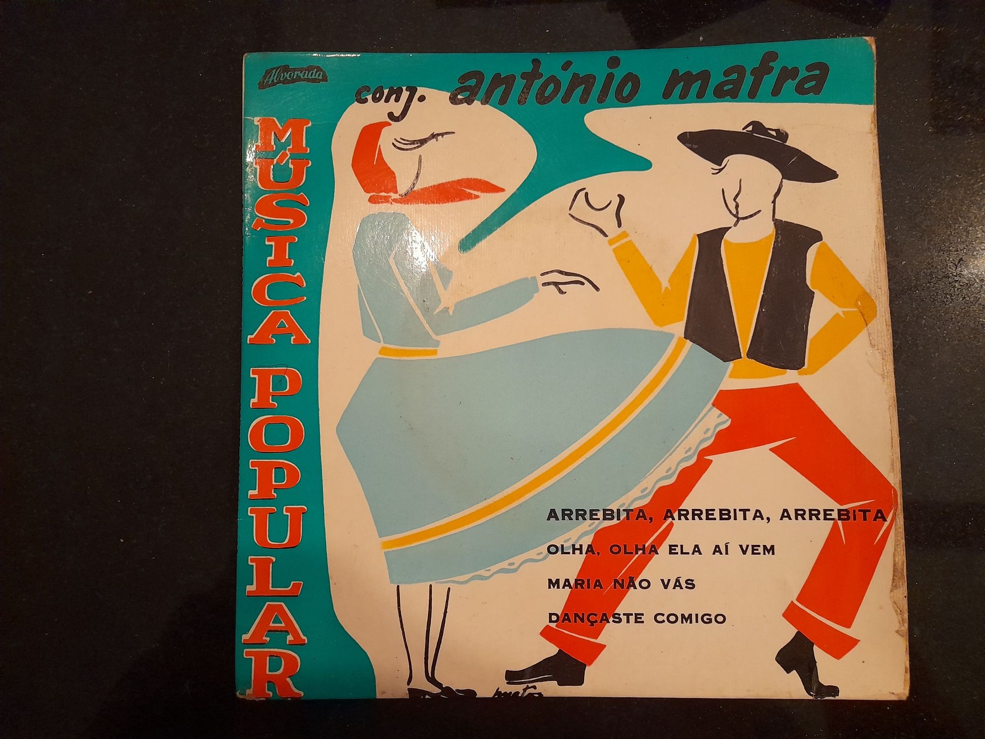 Discos de vinil antigos