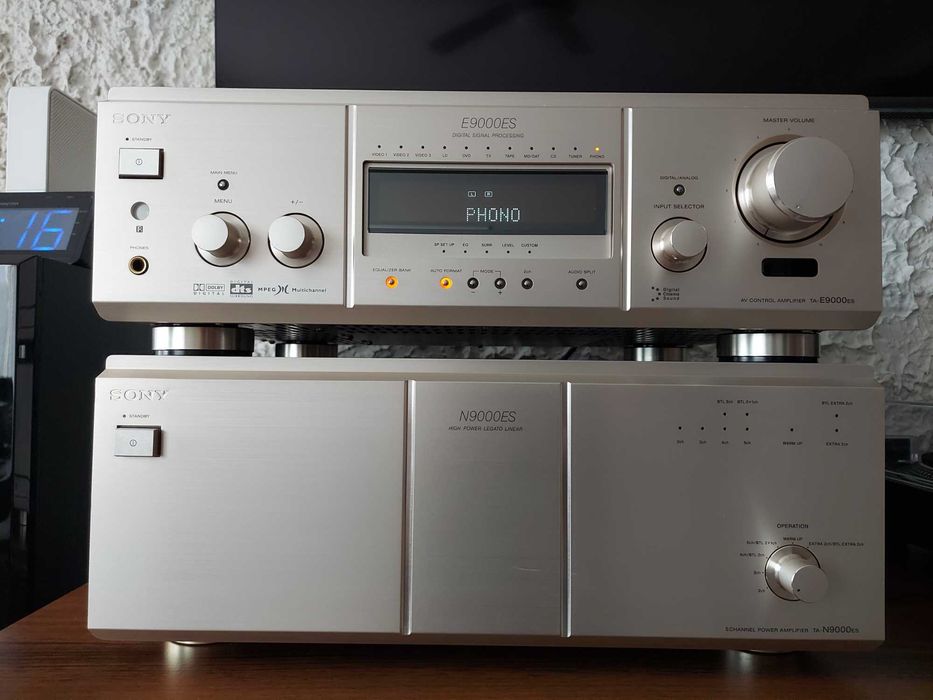Wzmacniacz SONY TA-N9000ES oraz przedwzmacniacz SONY TA-E9000ES