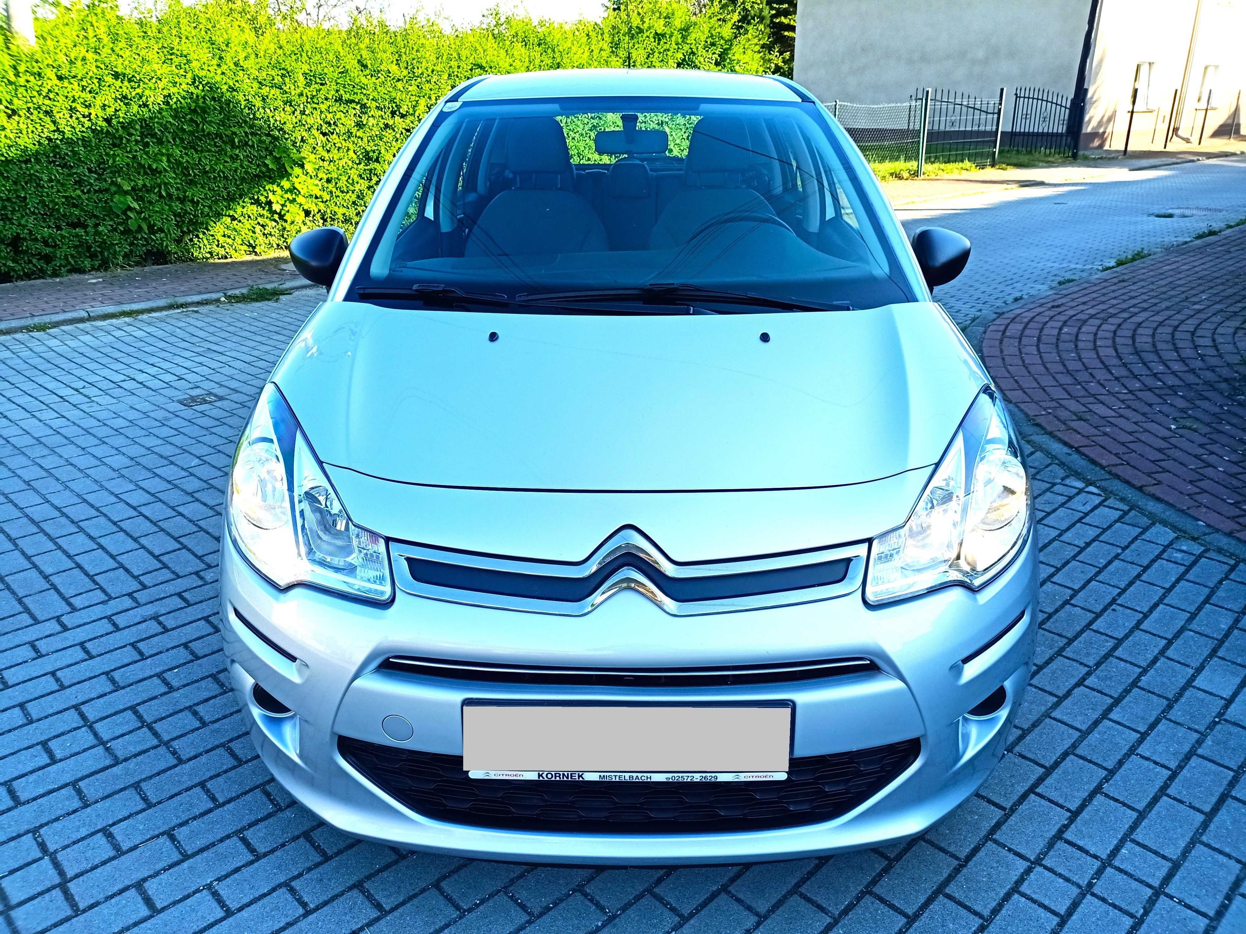 Citroen C3 Benzyna 12.2016 Ideał! Klima Servis! tylko 108oookm!