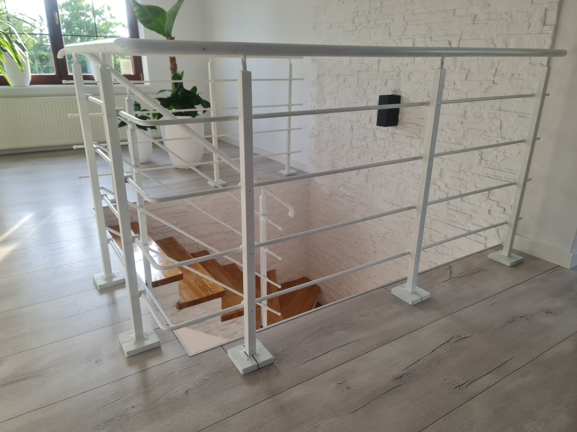 Balustrada metalowa - schody (barierki) komplet