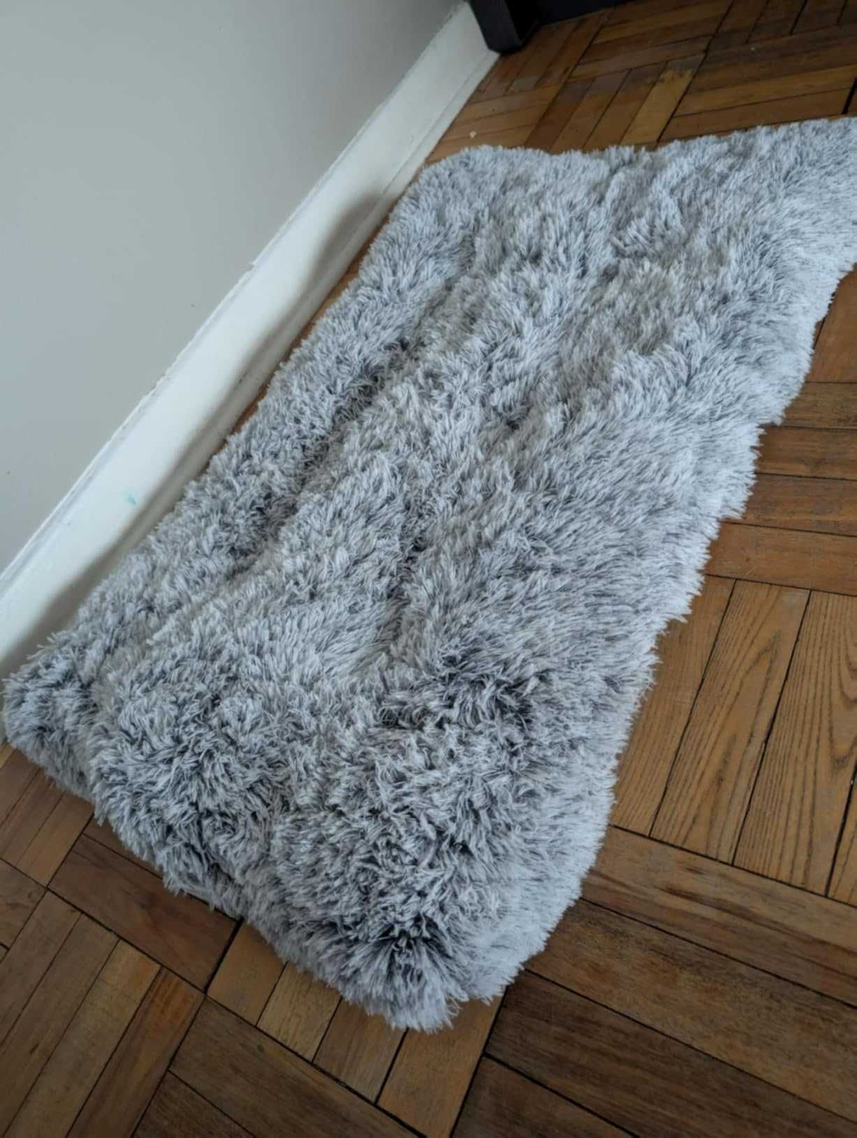 Duże legowisko puszysta poducha dla psa kota 80x50 cm
