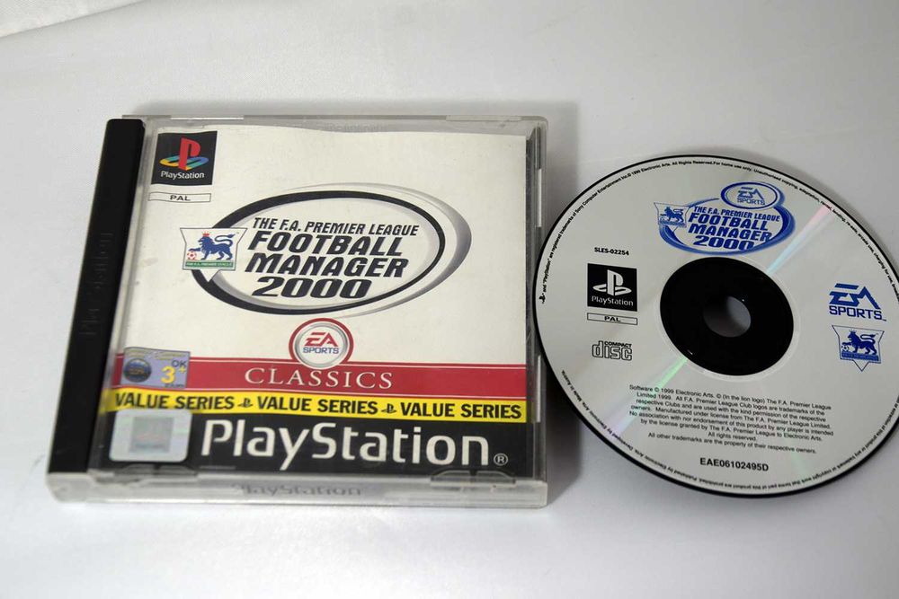 Playstation Football Manager 2000 Vintage