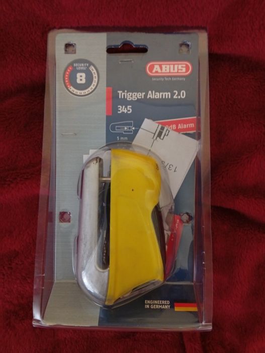 Блокировка тормозного диска с сигнализацией ABUS Trigger ALARM 345