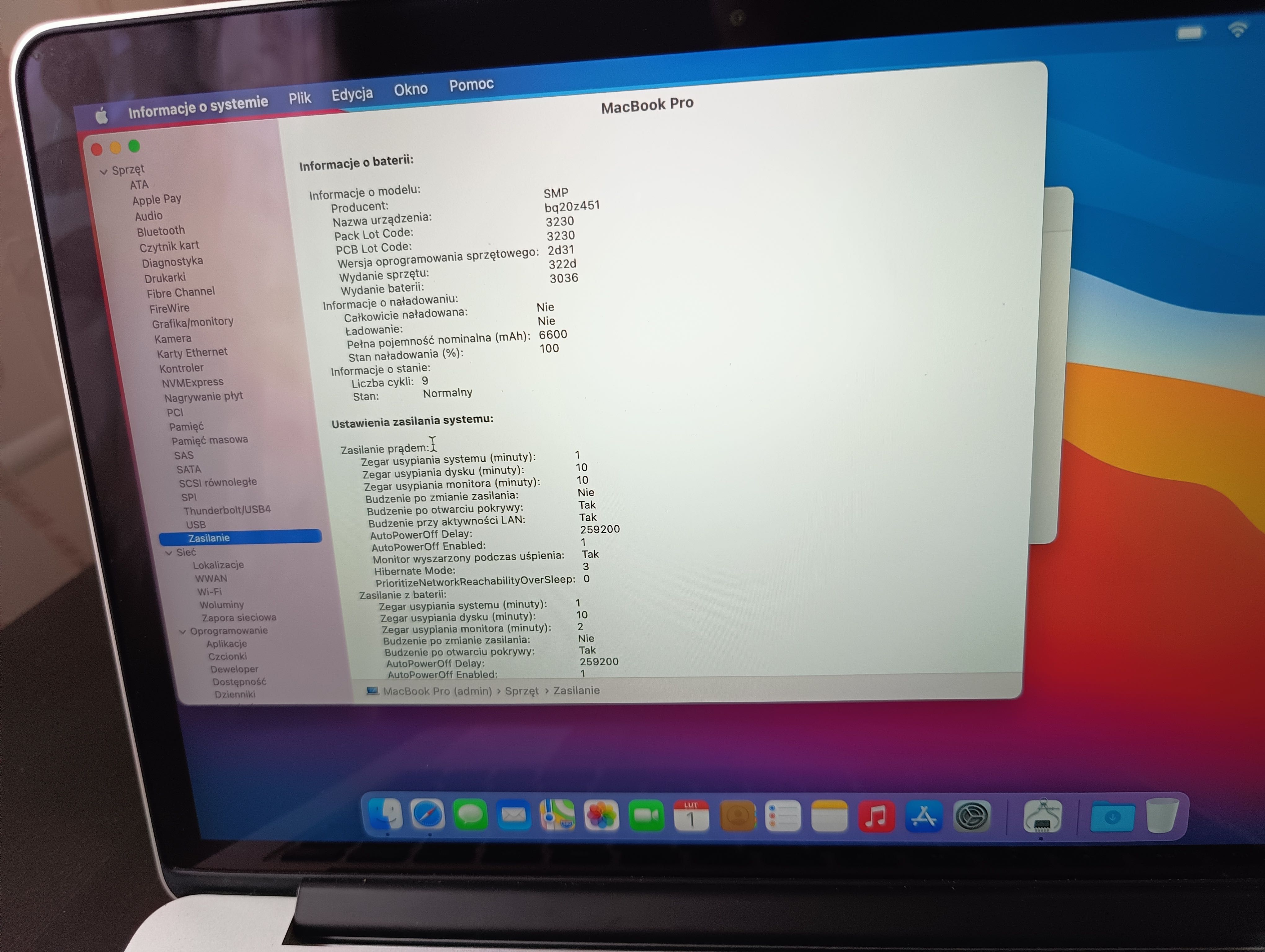 Macbook Pro 13" mid 2014 A1502 i5/8/512GB nowa bateria