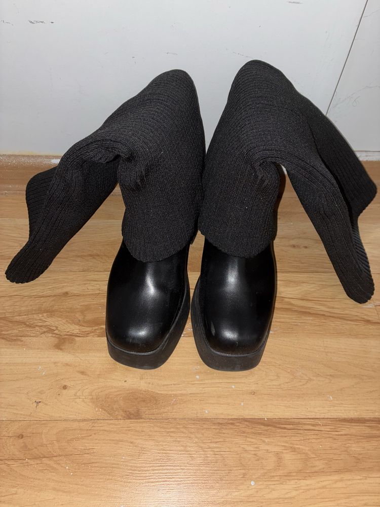 Czarne Buty Bershka rozmiar 41