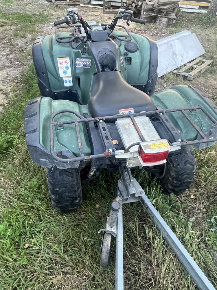 Yamaha Grizzly 550 mały przebieg 2013 rok