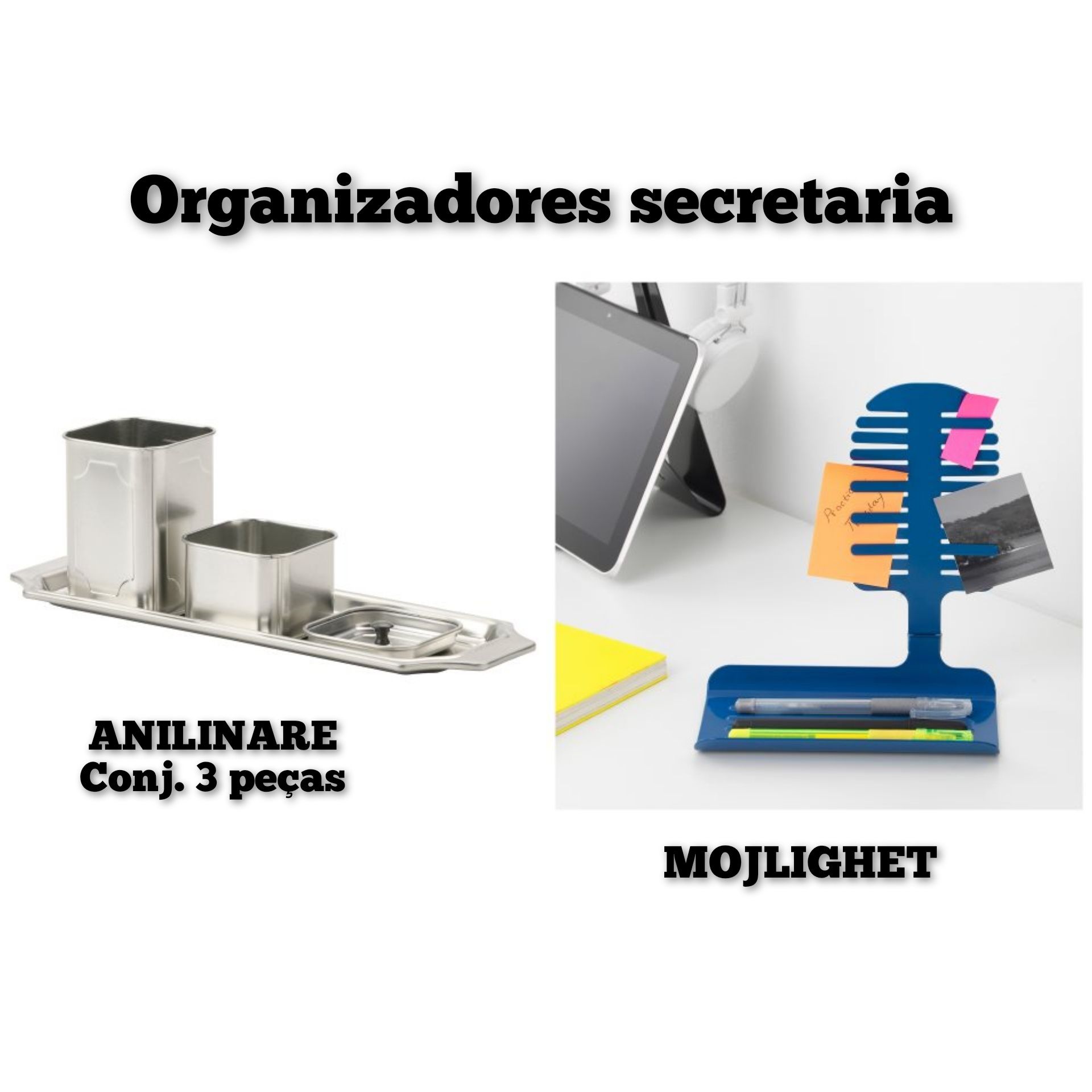 Organizadores secretaria ikea MOJLIGHET ANILINARE