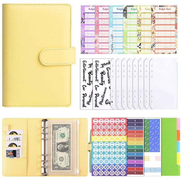 Блокнот органайзер, планер для грошей  з конвертами А6