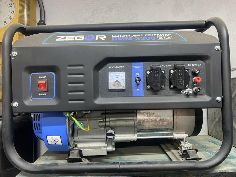 Бензиновий Генератор ZEGOR.DMM3300