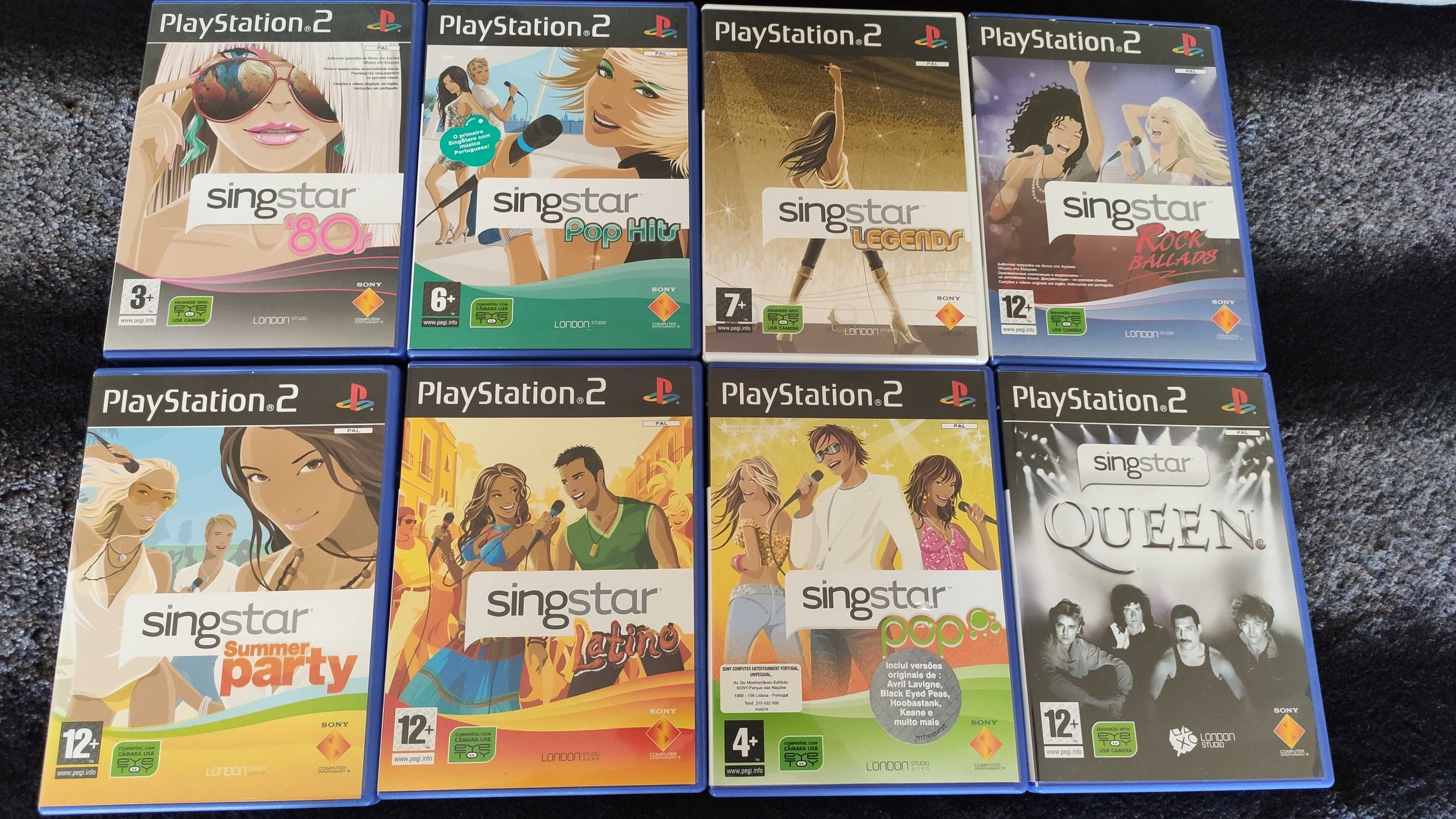 15 Jogos PS2 por 40€ (individualmente 5€)