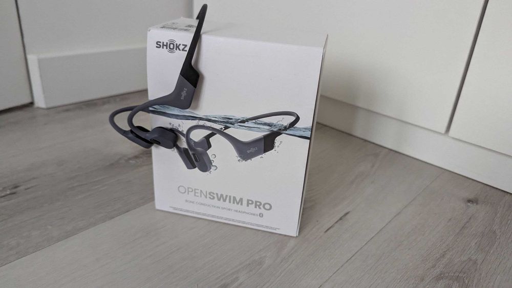Shokz openswim pro grey s710 бездротові навушники для плавання