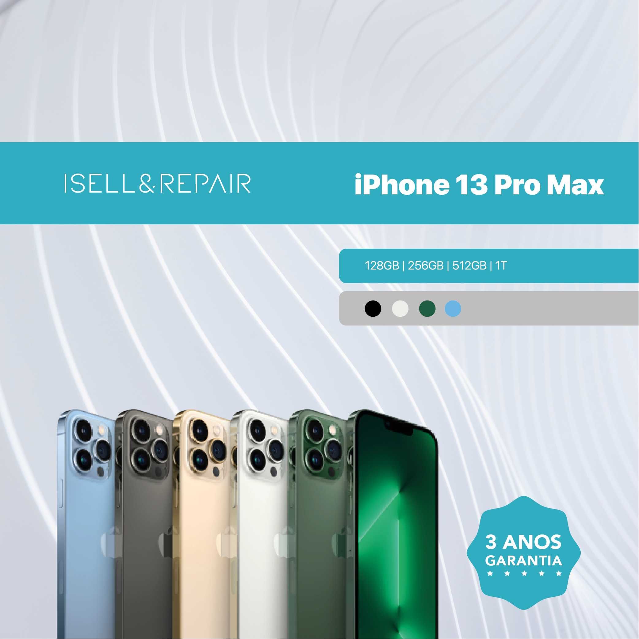iPhone 13 Pro Max SEMI-NOVO 128GB c/ 1 ano de Garantia